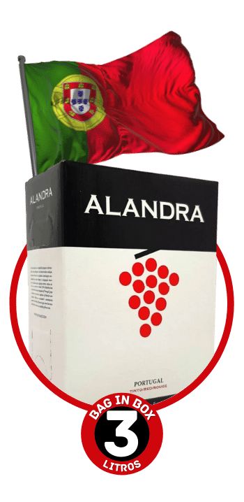 Tinto Alandra Bag in Box 3L - Meu Lance é Vinho