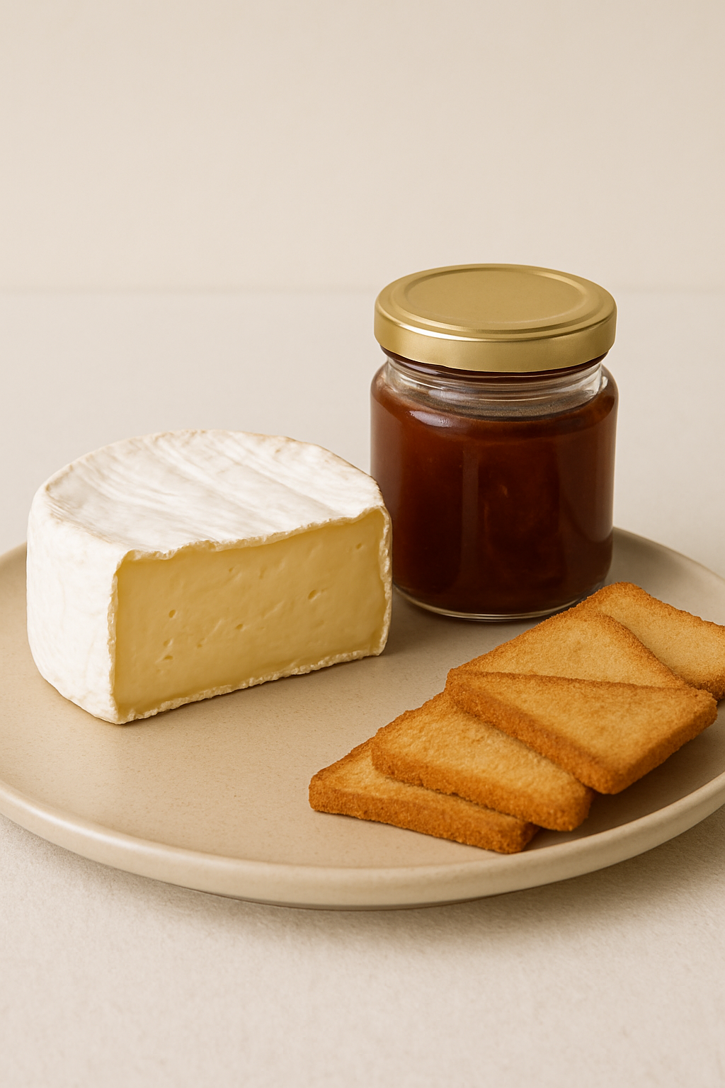 Kit especial queijo geleia torrada