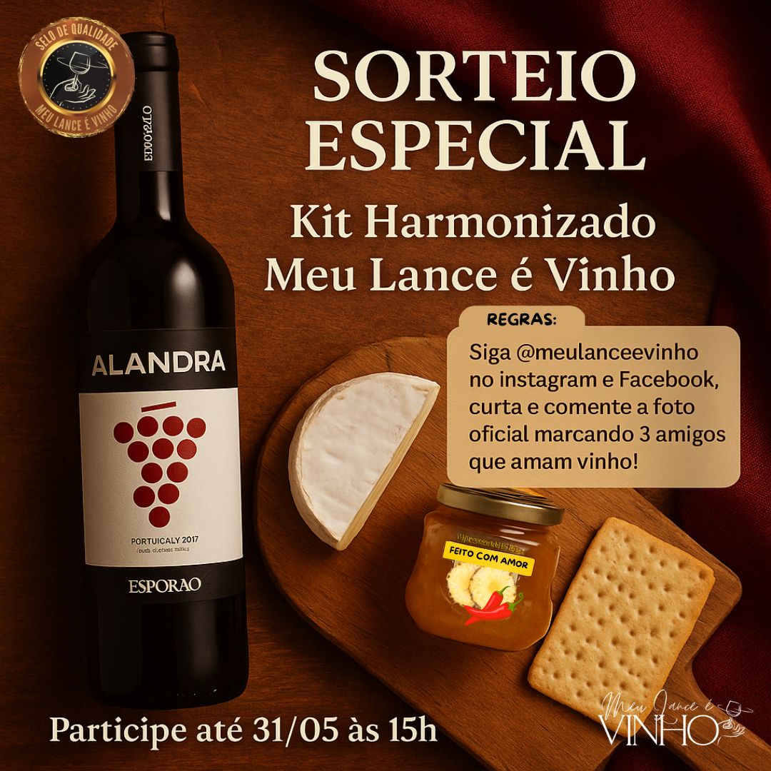 Regra para o Sorteio Meu Lance é Vinho